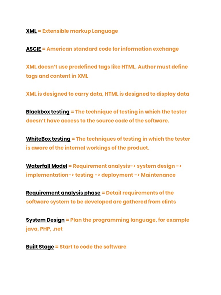 Crash Notes Pdf Software Testing Use Case