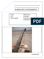 Manual de Operacion y Mantenimiento - FAJA TRANSPORTADORA FATR-0019
