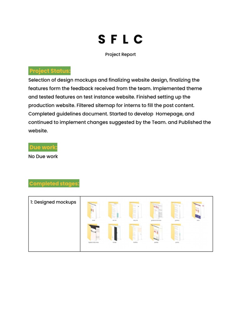 SFLC Project Report - 21-04-2023 | PDF