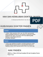 Hak Dan Kewajiban Dokter Pasien