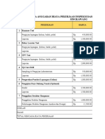 RAB Inspeksi Dan Evaluasi RSUD SIngkawang