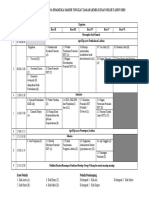 Jadwal KMD Pelatih