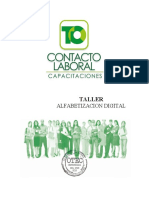 Curso Alfabetizacion Digital, Capacitación de Lideres