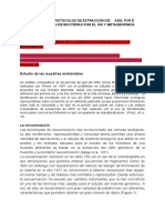 Informe de Protocolos de Extracción de ADN e Identificación de Bacterias Por El 16S y Metogenomica