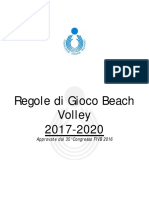Regole Beach Volley 2017-2020