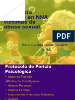 Protocolo de pericia psicológica