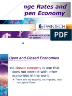 SHARAVANAN Exchange Rates and The Open Economy