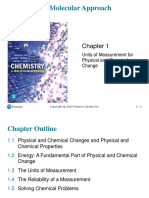 Chapter 1 Units of Measurement For Physical and Chemical Change Lecture Slides Pearson