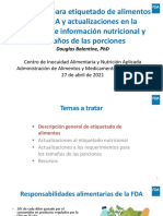 SPA - Presentation Food Labeling 