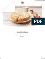 Streusel-Apfel-Kuchen Rezept Dr. Oetker