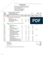 Presupuesto Partidas Nuevas