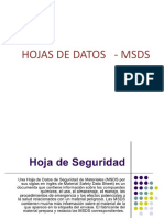 Hojas de Datos - MSDS