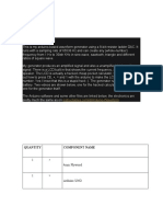 Description: Quantity Component Name