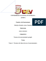 Tarea 4. Técnicas de Dirección en El Asesoramiento.