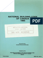 1985 National Building Code