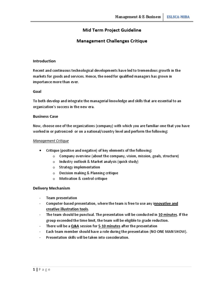 Mid Term Project - New | PDF