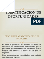 Tema 1 Identificación de Oportunidades