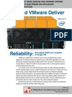 Intel and VMware Deliver Reliability