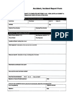 Incident Report Form - Adults 2020