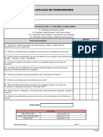 F.10.03 - Qualificação de Fornecedores