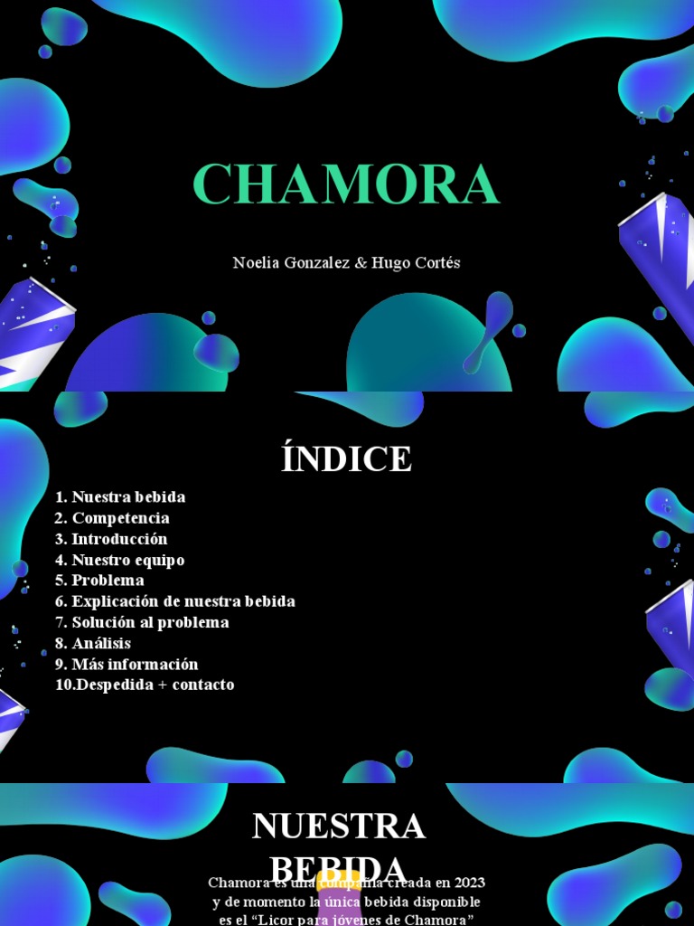 Chamora | PDF | Bebida