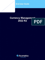 AcumaticaERP CurrencyManagement