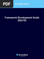 AcumaticaERP FrameworkDevelopmentGuide