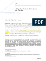 Sex Differences in Religiosity The Role of Attachment To Parents and Social Learning