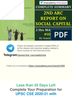 2nd ARC Social Capital @cse - Updates