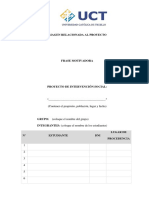 Formato Del Proyecto de Responsabilidad Etapa Planificación