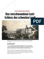 Dresden: Das Verschwundene Lust-Schloss Des Schwulen Lords - Regional - BILD - de