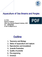 3. Aquaculture of sea breams and porgies