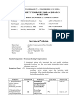 Instrumen Penilaian (Bahan Peer Teaching PLPG)