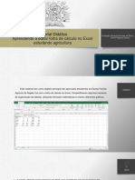 14. Material Didático Aprendendo a Editar Folha de Cálculo No Excel Estudando Agricultura Autor Samanta Quevedo Da Silva e Letícia Pegoraro Garcez