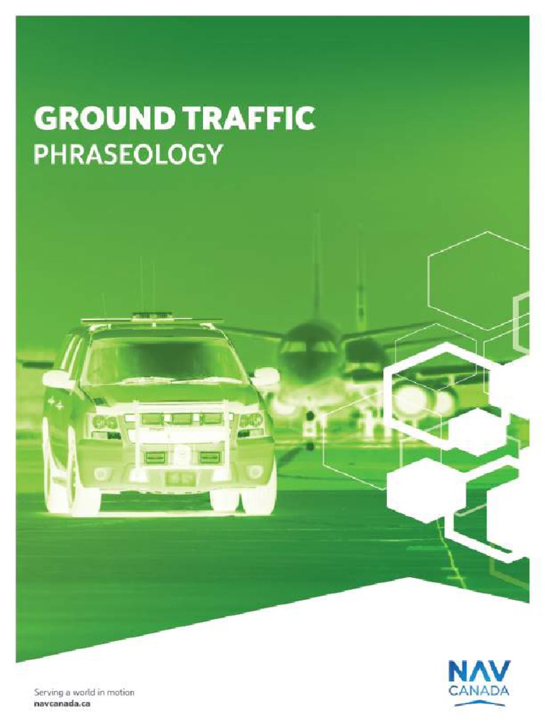 NAV Canada Ground Traffic Phraseology | PDF | Air Traffic Control ...