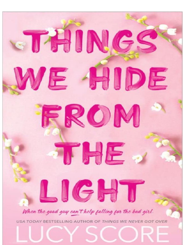 Things we hide from the light pdf