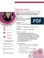 Elizabeth Ozaeta Soccer Resume Working