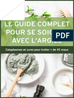 Le Guide Complet Pour Se Soigner Avec L'argile