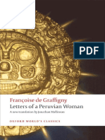 Francoise de Graffigny - Letters of A Peruvian Woman (Oxford World's Classics) (2009)