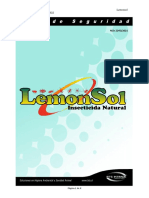 MSDS Lemonsol