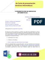 Carta de PresentaciOn de Servicios InformAticos