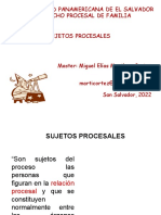 3 - Sujetos Procesales. 1era