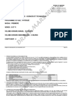 République Du Cameroun Republic of Cameroon: Programmes de Physique Des Classes de Premières D Et TI Page 1/12