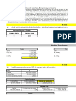 Hoja de Trabajo Ejercicio Pronostico de Ventas (Exp. Eq. Nro. 1)