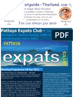 Pattaya Expats Club News 18 September