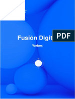 Guía Rápida Webex Fusión Digital