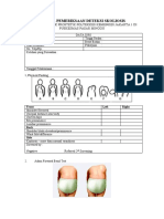 Lembar Pemeriksaan Deteksi Skoliosis
