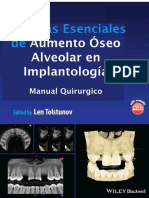 Técnicas Esenciales de Aumento Óseo Alveolar en Implantología - W