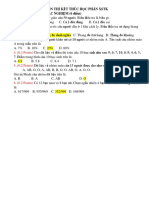 1. (0.2 Points) 2. (0.2 Points) : Ôn Thi Kết Thúc Học Phần Xstk Phần 1. Câu Hỏi Trắc Nghiệm (6 Điểm)