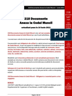 Documente Anexe La Codul Muncii